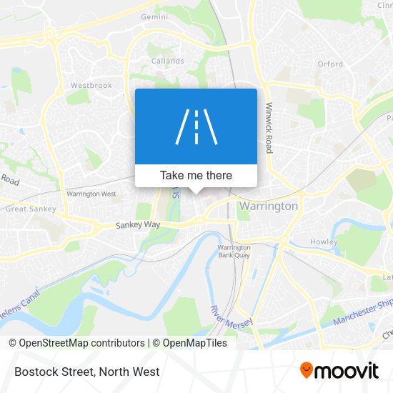 Bostock Street map