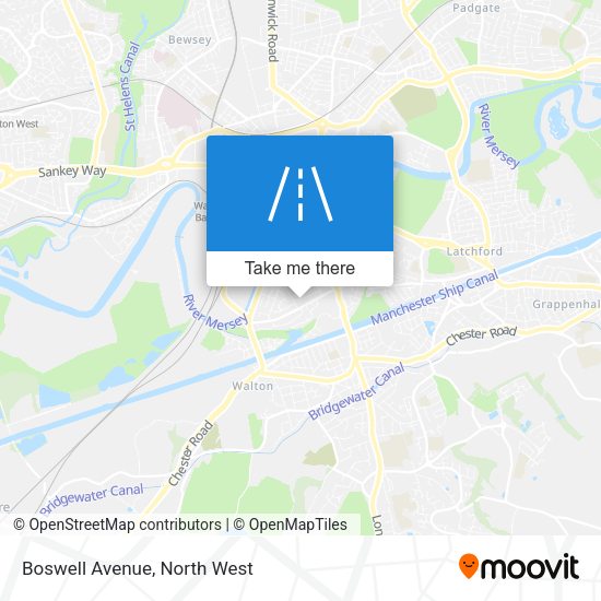Boswell Avenue map