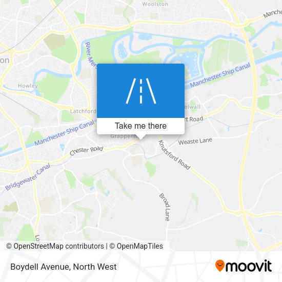 Boydell Avenue map