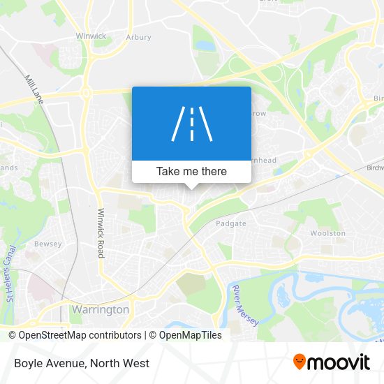 Boyle Avenue map