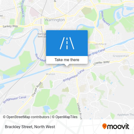 Brackley Street map