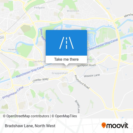 Bradshaw Lane map