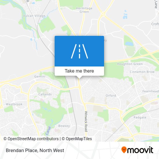 Brendan Place map