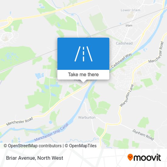Briar Avenue map
