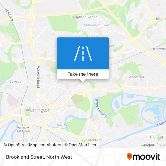 Brookland Street map