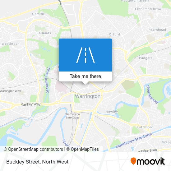 Buckley Street map