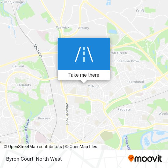 Byron Court map