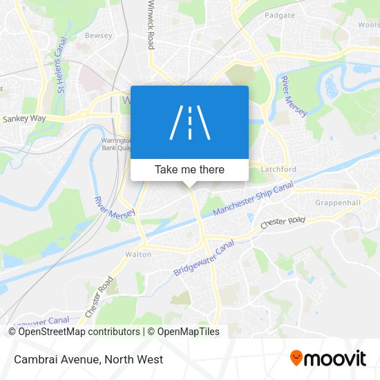 Cambrai Avenue map