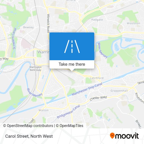 Carol Street map