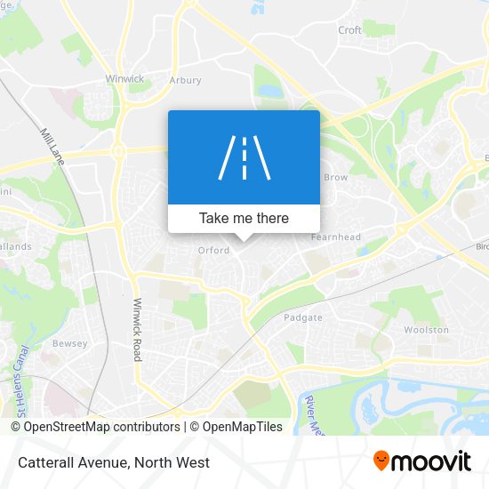 Catterall Avenue map