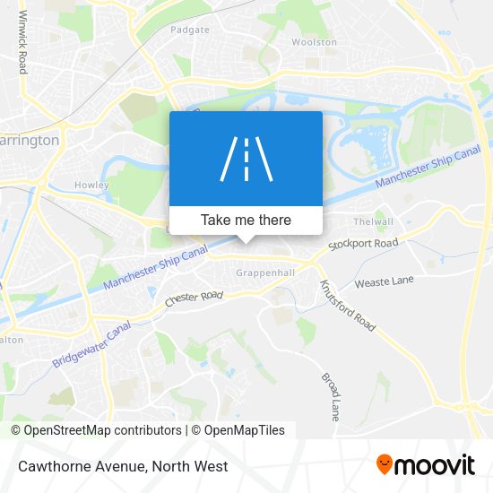 Cawthorne Avenue map