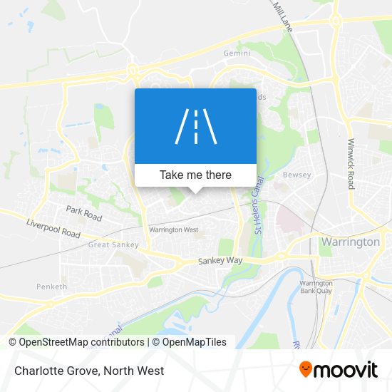 Charlotte Grove map