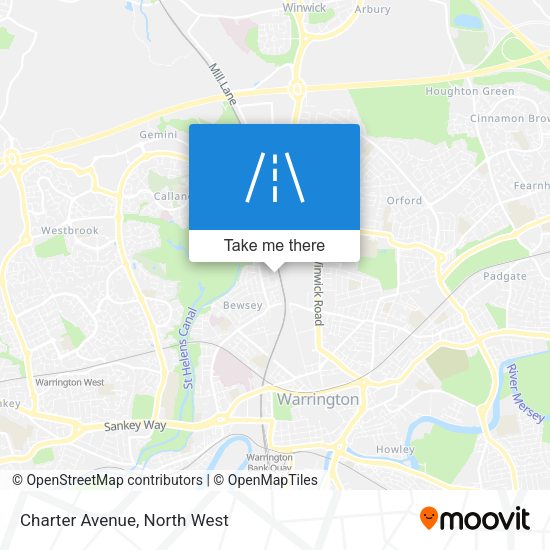 Charter Avenue map