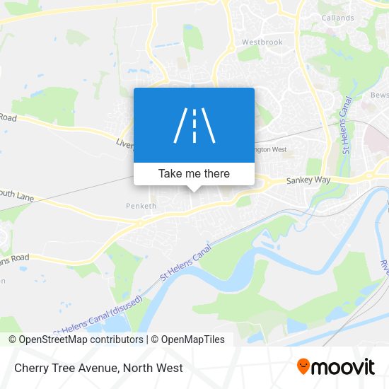 Cherry Tree Avenue map