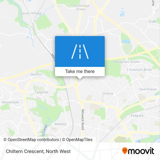 Chiltern Crescent map