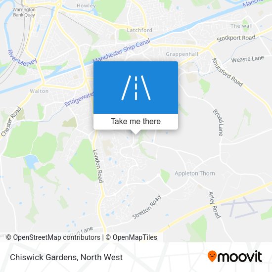 Chiswick Gardens map
