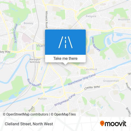 Clelland Street map