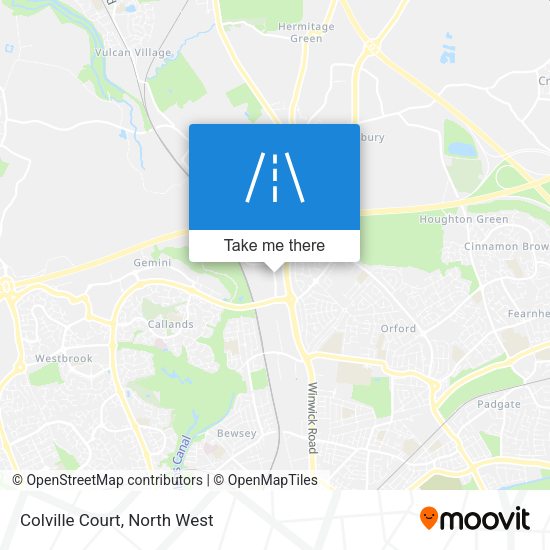 Colville Court map