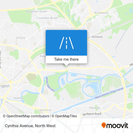 Cynthia Avenue map