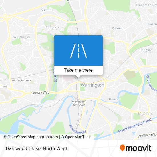 Dalewood Close map