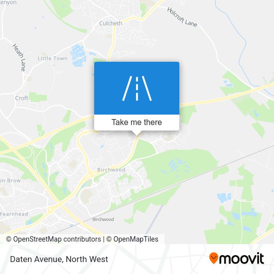 Daten Avenue map