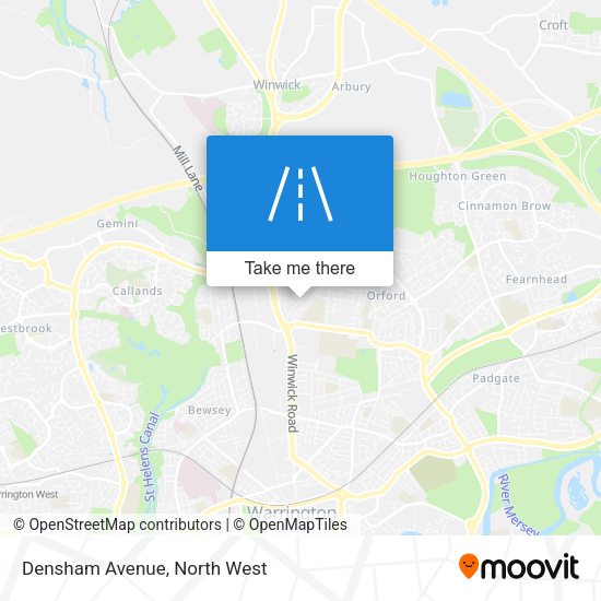 Densham Avenue map