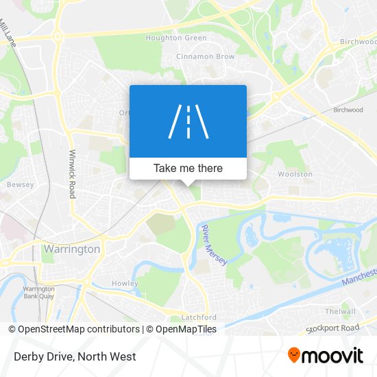 Derby Drive map