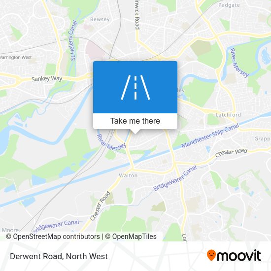Derwent Road map