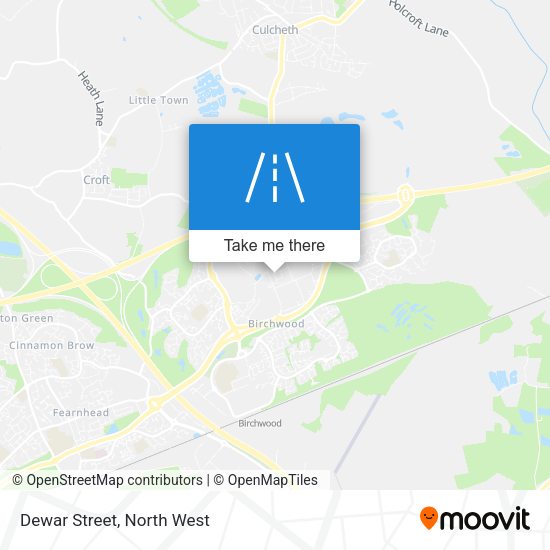 Dewar Street map
