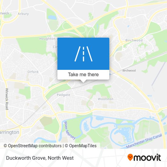 Duckworth Grove map