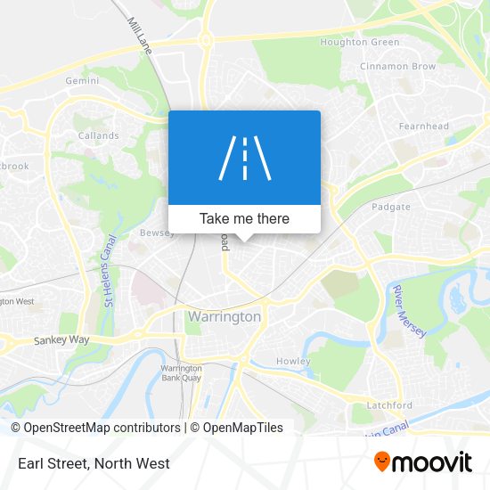 Earl Street map