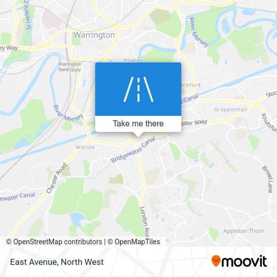 East Avenue map