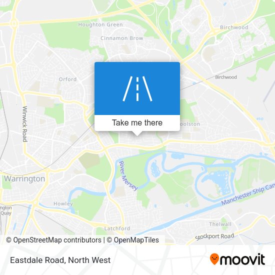 Eastdale Road map