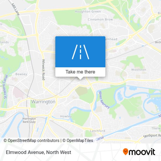 Elmwood Avenue map