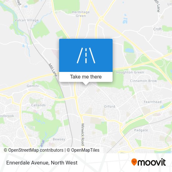 Ennerdale Avenue map