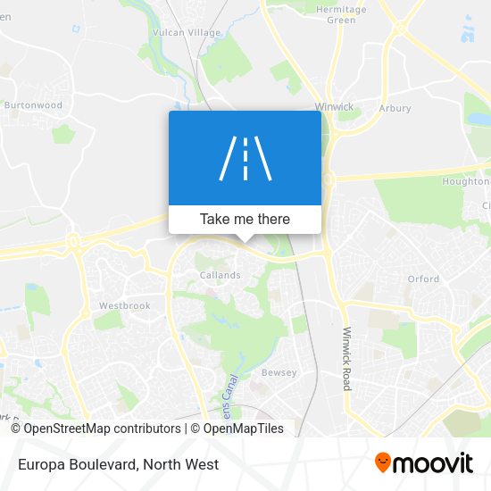 Europa Boulevard map