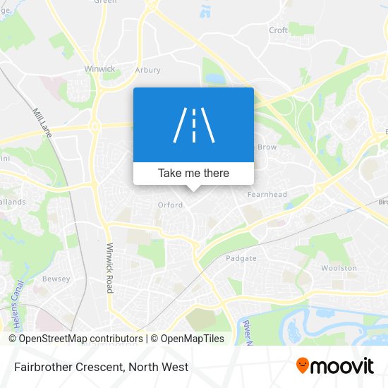 Fairbrother Crescent map