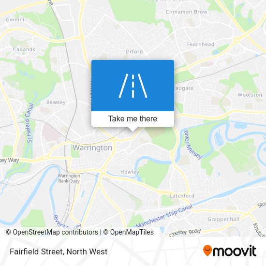Fairfield Street map