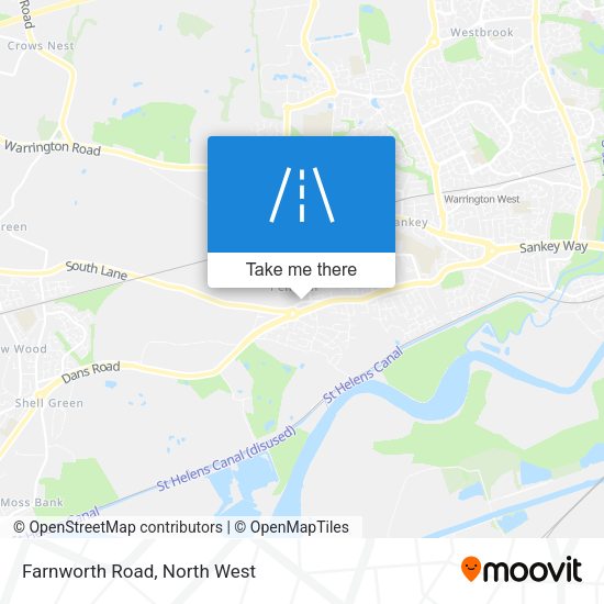 Farnworth Road map