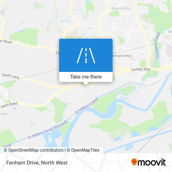 Fenham Drive map