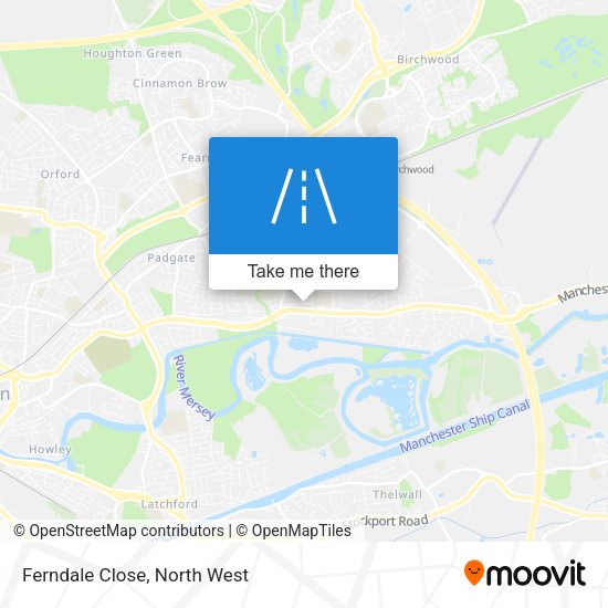 Ferndale Close map