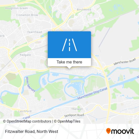 Fitzwalter Road map