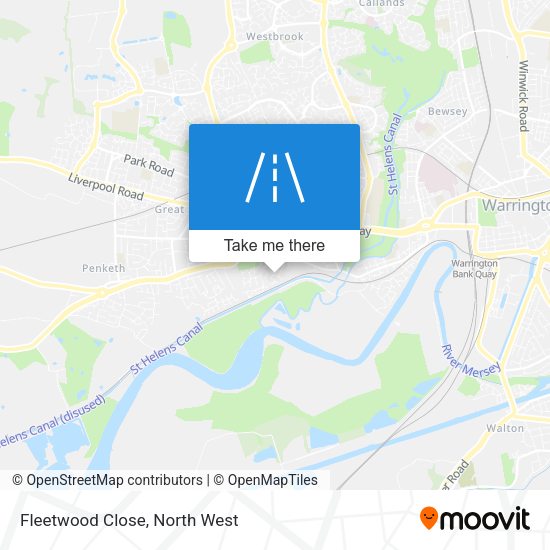 Fleetwood Close map