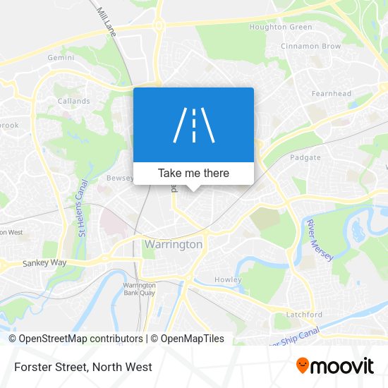 Forster Street map