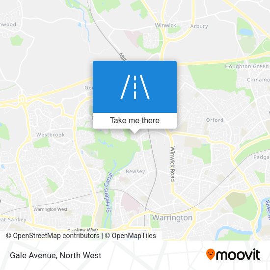 Gale Avenue map
