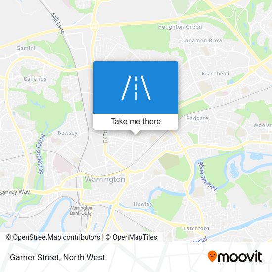 Garner Street map