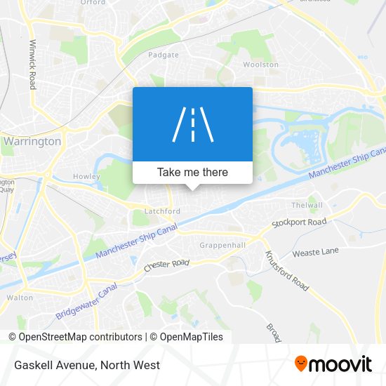 Gaskell Avenue map
