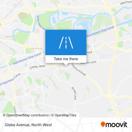 Glebe Avenue map