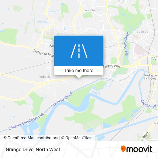 Grange Drive map