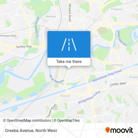 Greeba Avenue map
